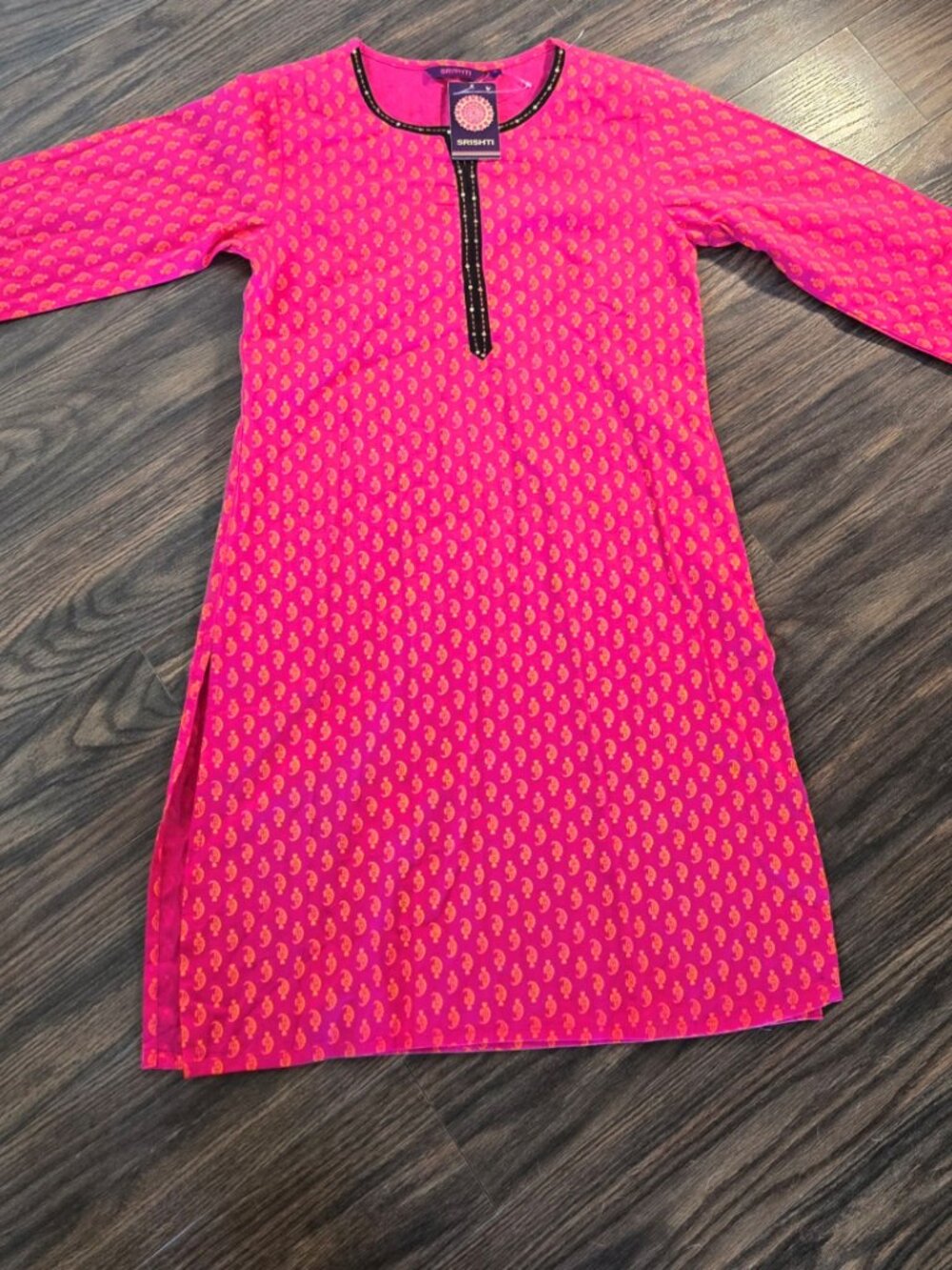 SRISHTI 100% Cotton Printed Kurta NWT/SIZE S